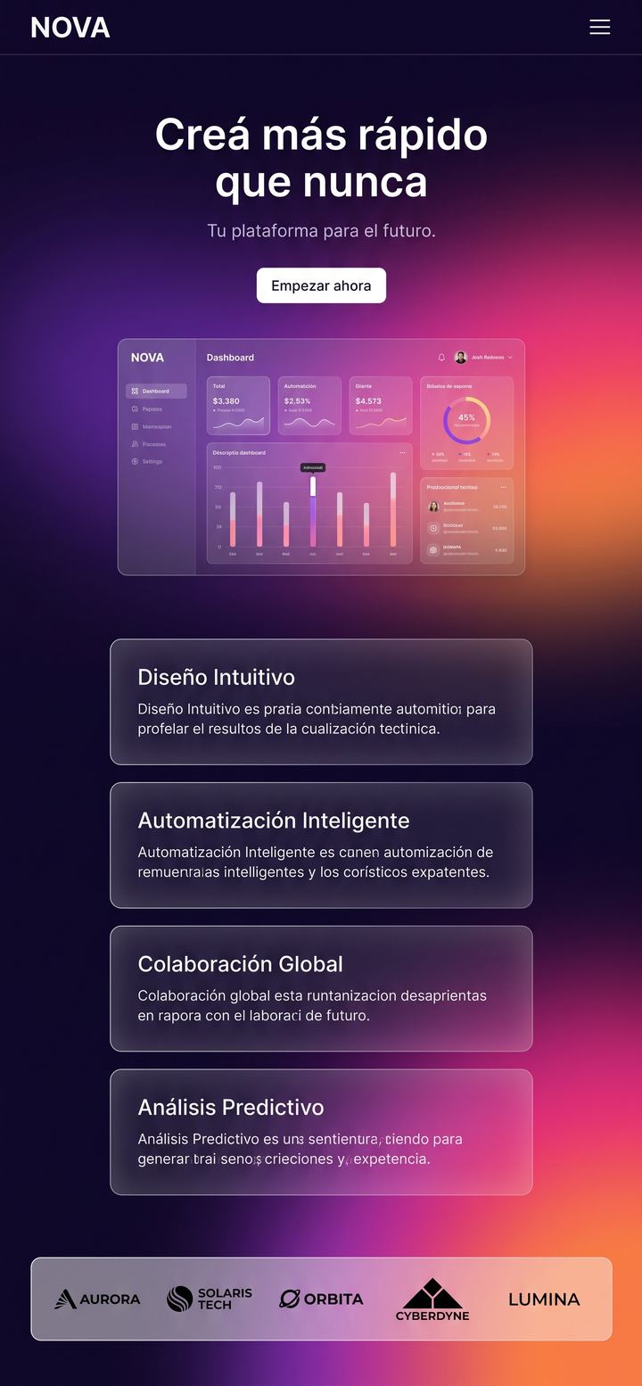 Sitio en celular