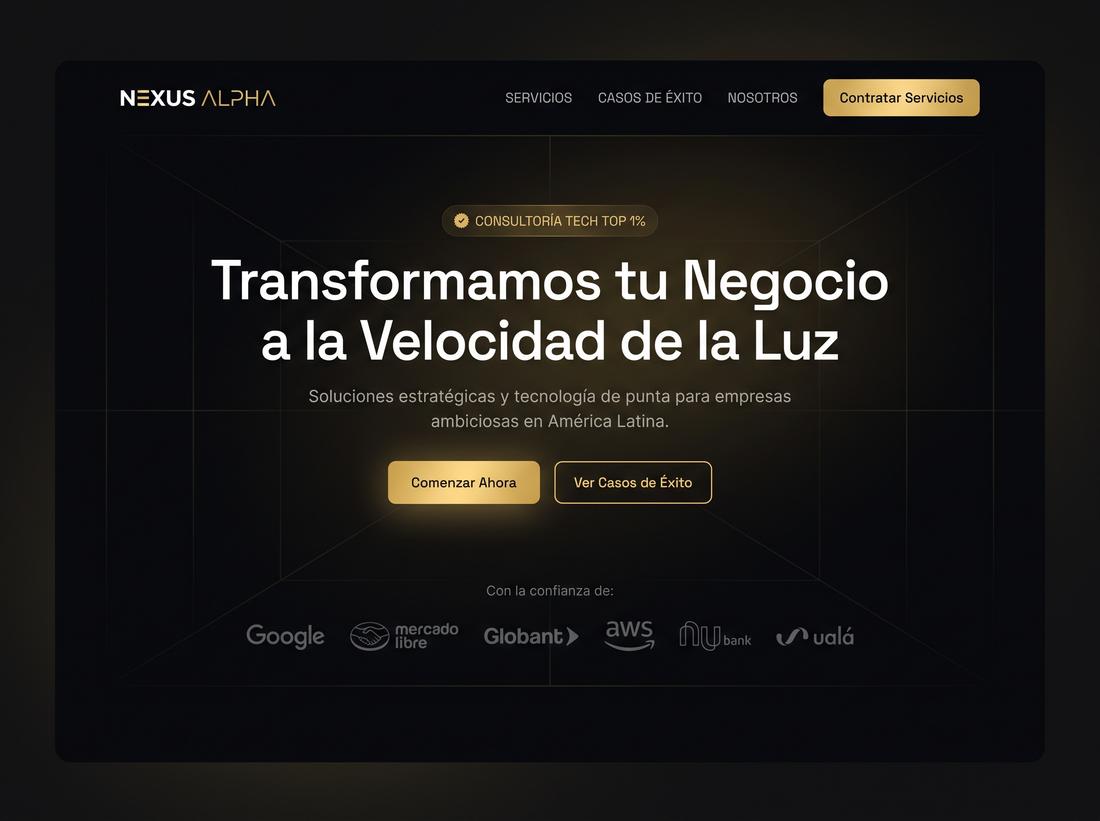 Landing de servicios